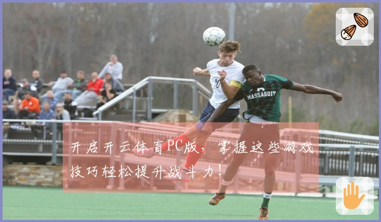 开启开云体育PC版，掌握这些游戏技巧轻松提升战斗力！